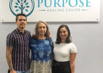 Purpose Healing Center's Gabriel Tomaeno and Robin Byrne