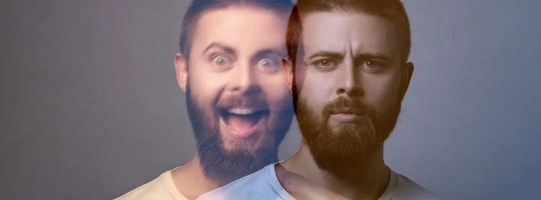 Image of a ,man experiencing mood swings as an early warning sign of potential relapse in addiction recovery