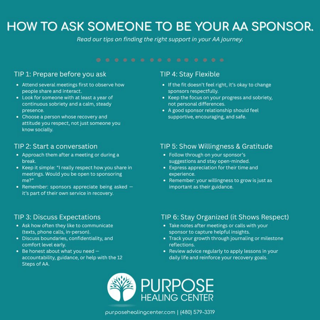 AA Sponsor - Purpose Healing Center